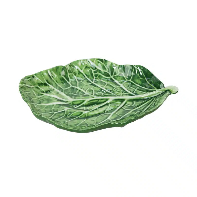 Melamine Cabbage 30cm Platter - Green
