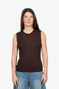 Muse top - Chocolate - One Size