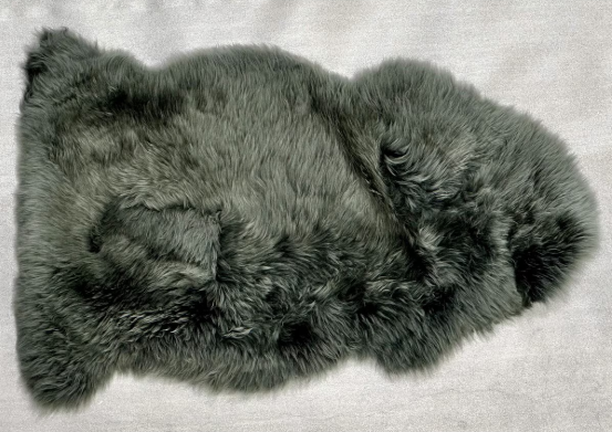 Kaikoura Long Wool Single NZ Sheepskin - Thyme