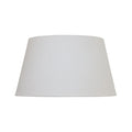 White Tapered Drum Lampshade - 41cm