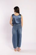 Drama Chemise Top - Steel