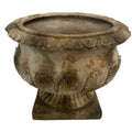 URN- INDOOR & OUTDOOR - ANTIQUE MARBLE MAGNESIA COMPOSITE
