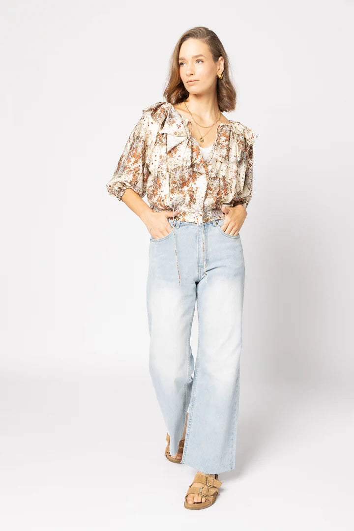 Belle Blouse Summer Field