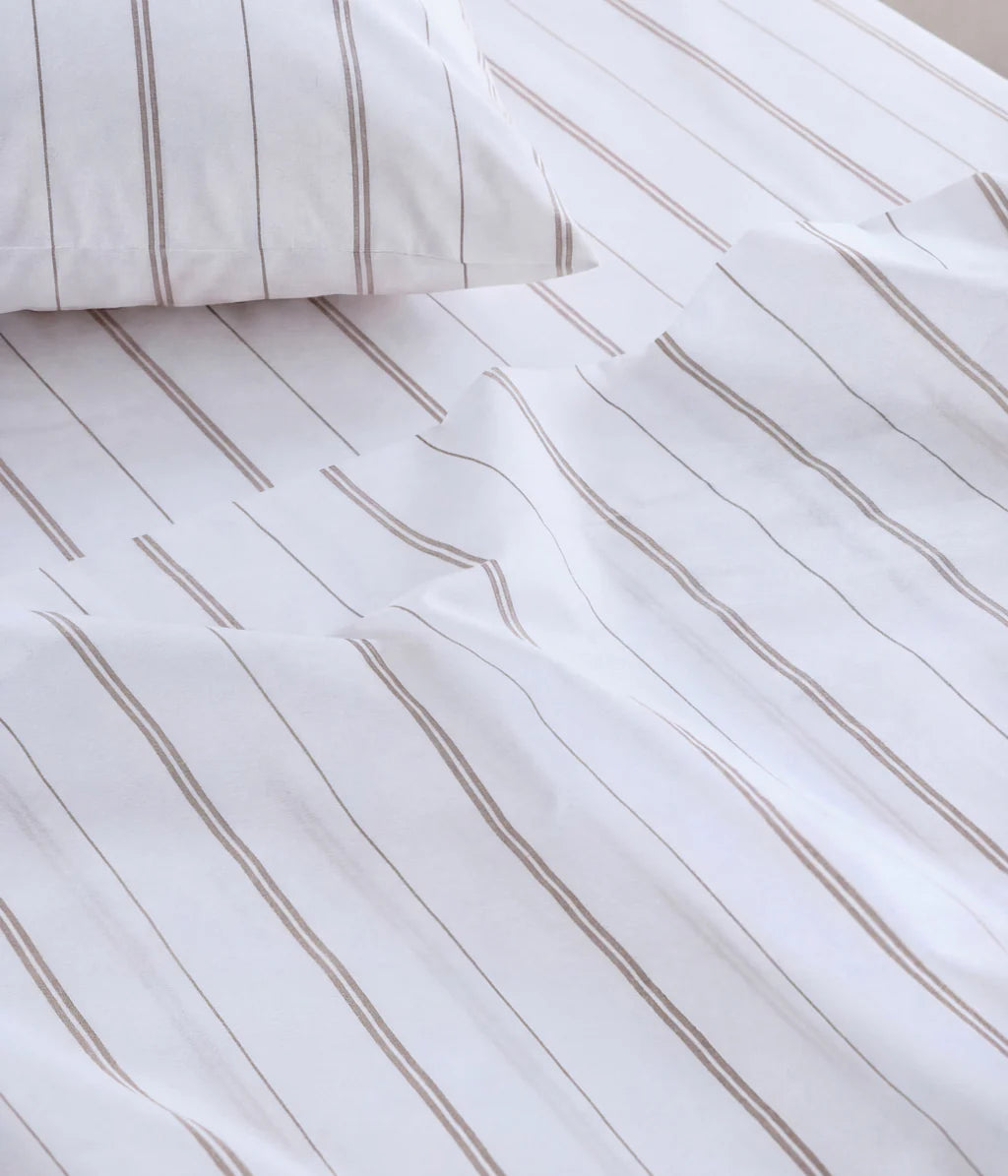Cape sheet set taupe superking