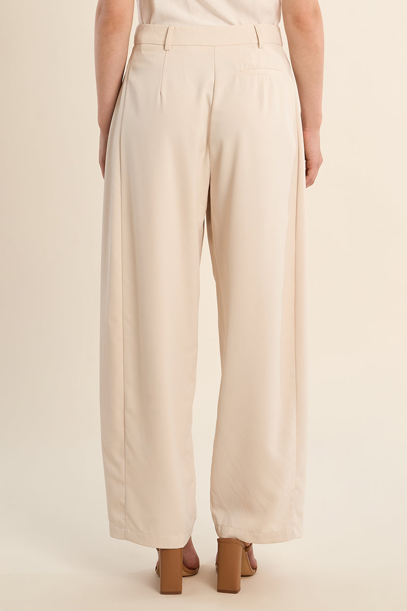 Molly Bracken Woven Pants - Cream