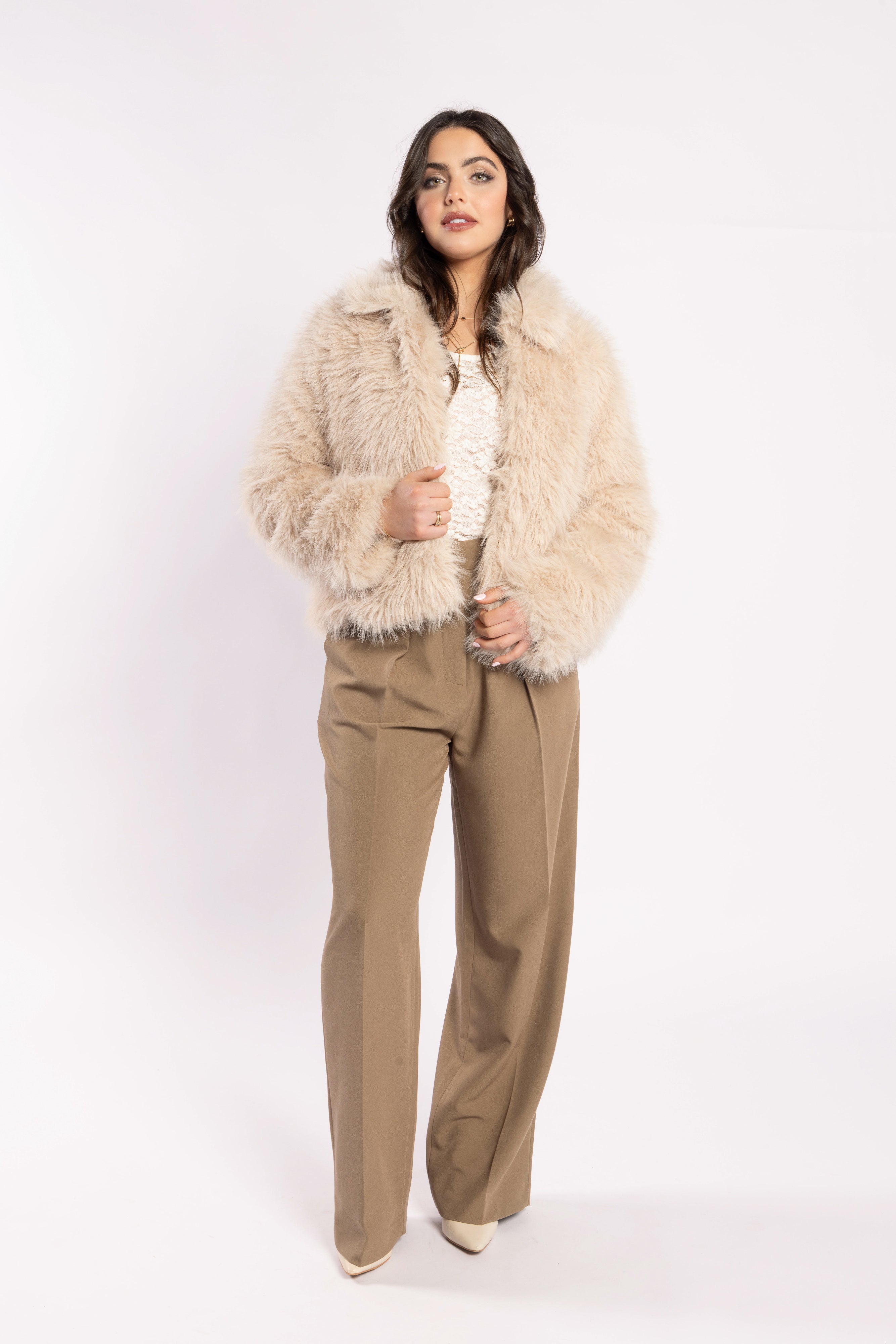 Drama Miaou Jacket - Biscuit