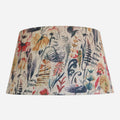 Autumn leaves 51 cm tall drum lampshade