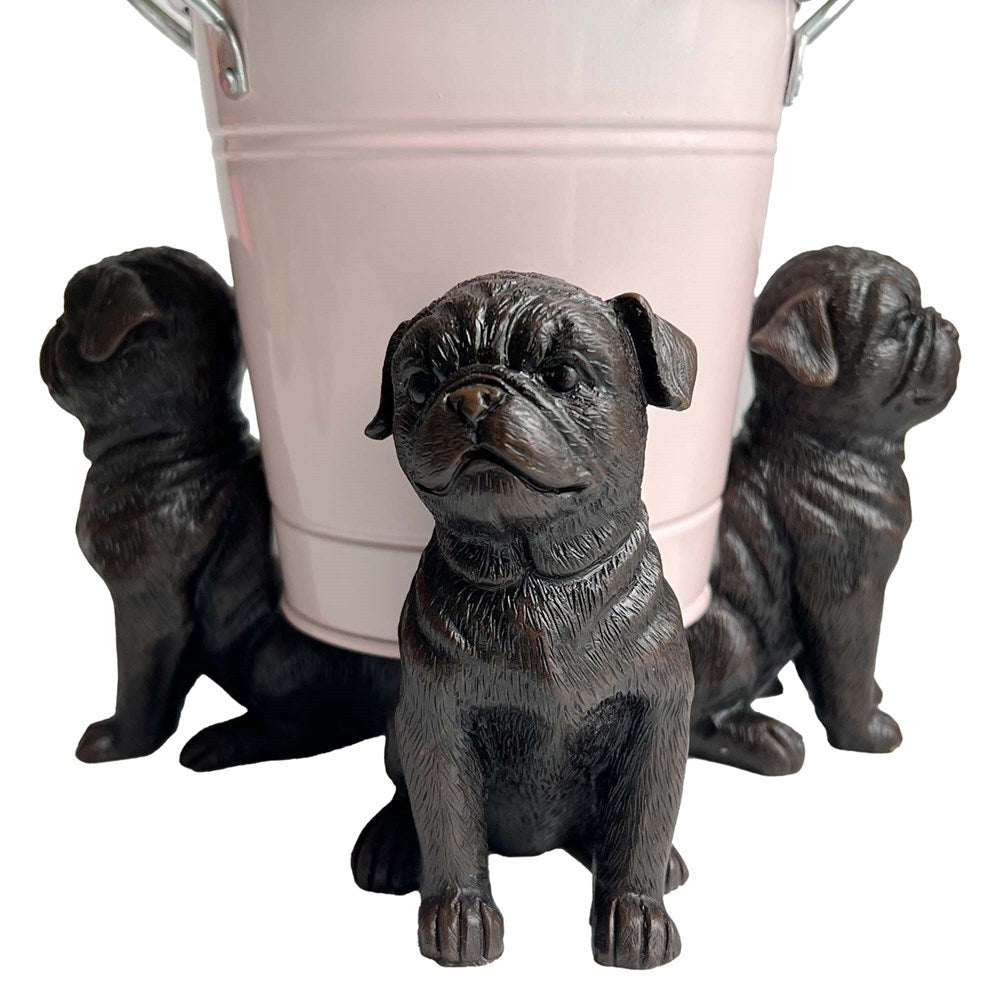 Pug pot holder Set of 3