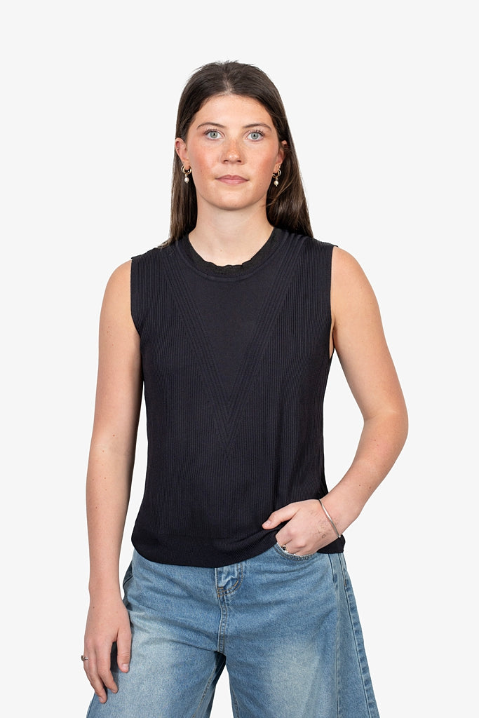 Muse top - Black - One Size