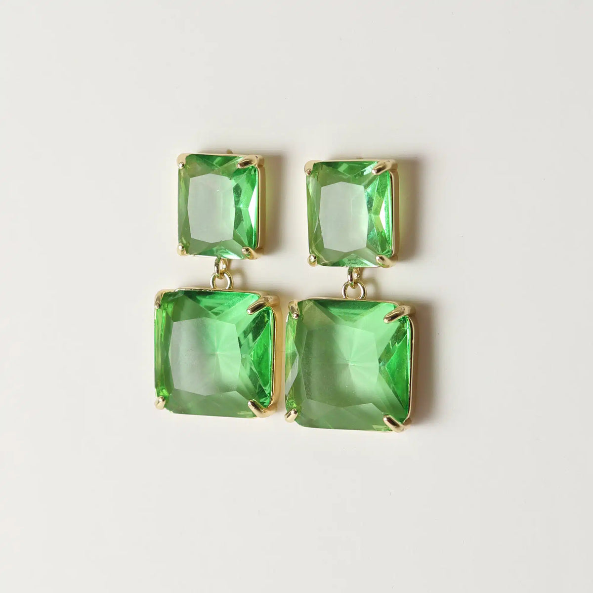 Tatum Earrings Green