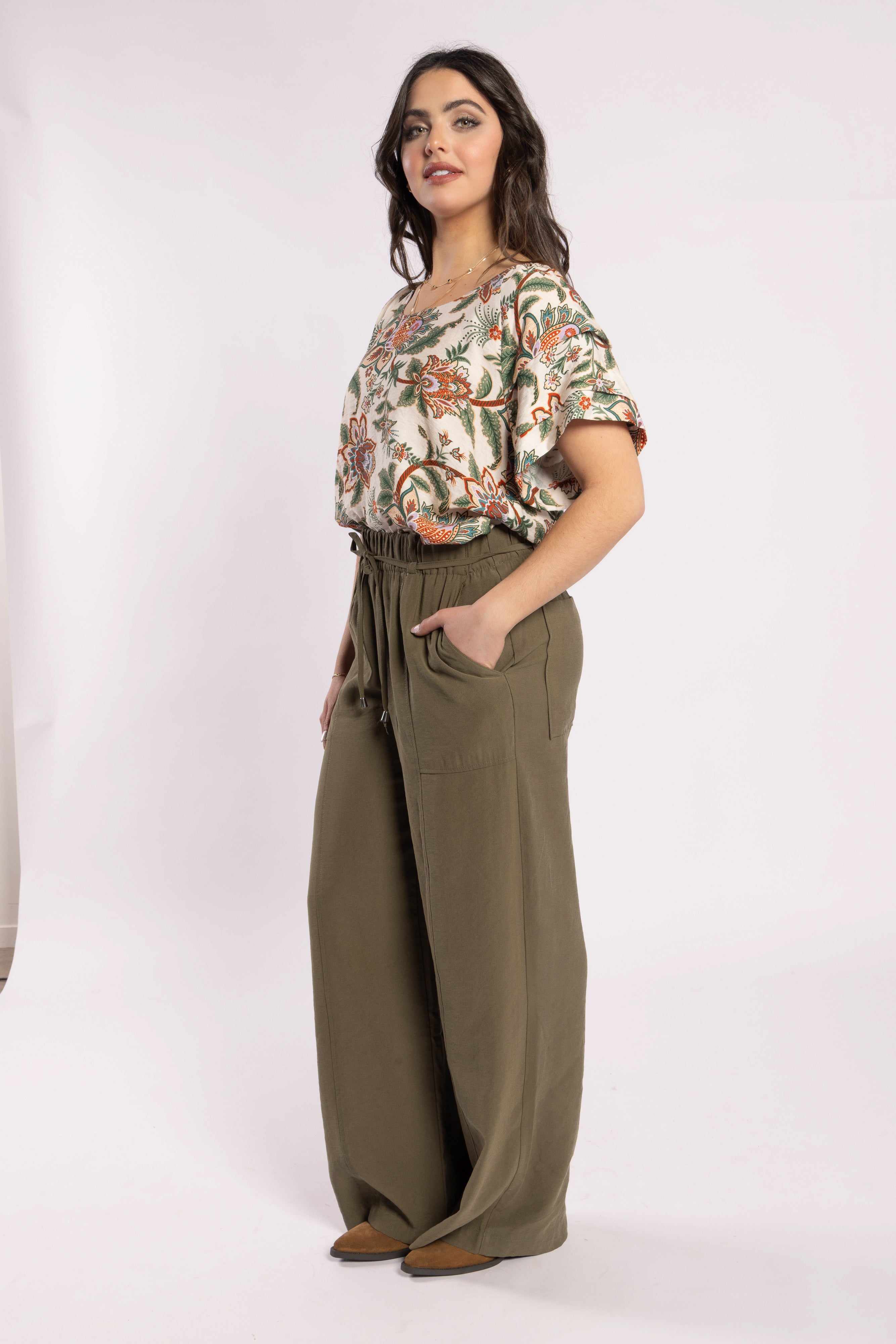 Drama Coupe PNT - Olive