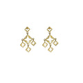 Byzante Embrace Mini Earrings - Gold
