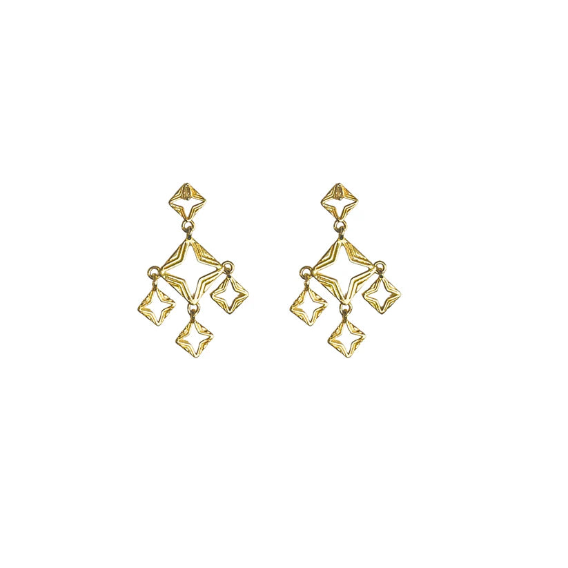 Byzante Embrace Mini Earrings - Gold