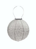 Lantern - Round - 30cm - Light Taupe - Ikat
