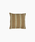 Linen Striped cushion - Gold