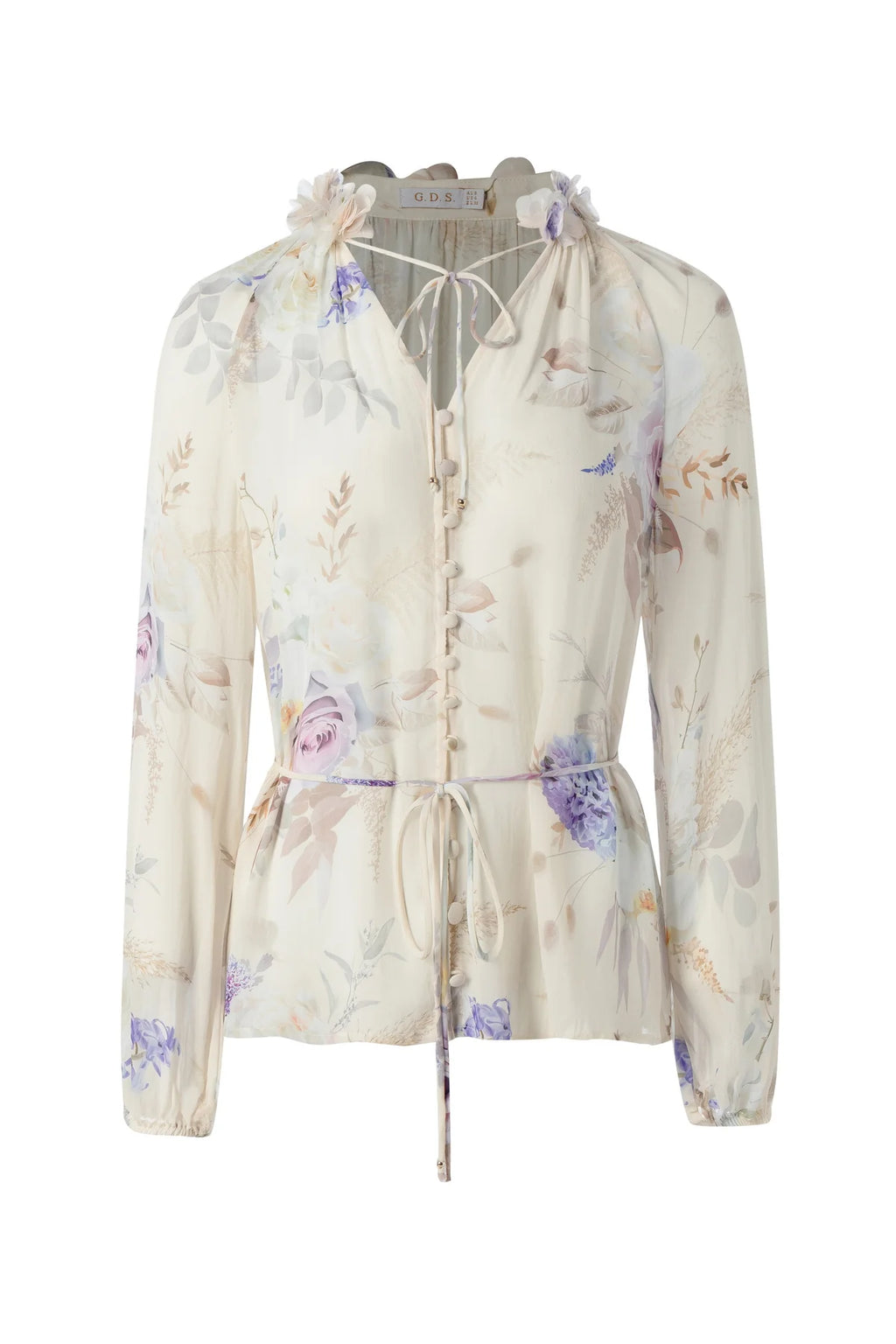 GDS James Printed Blouse