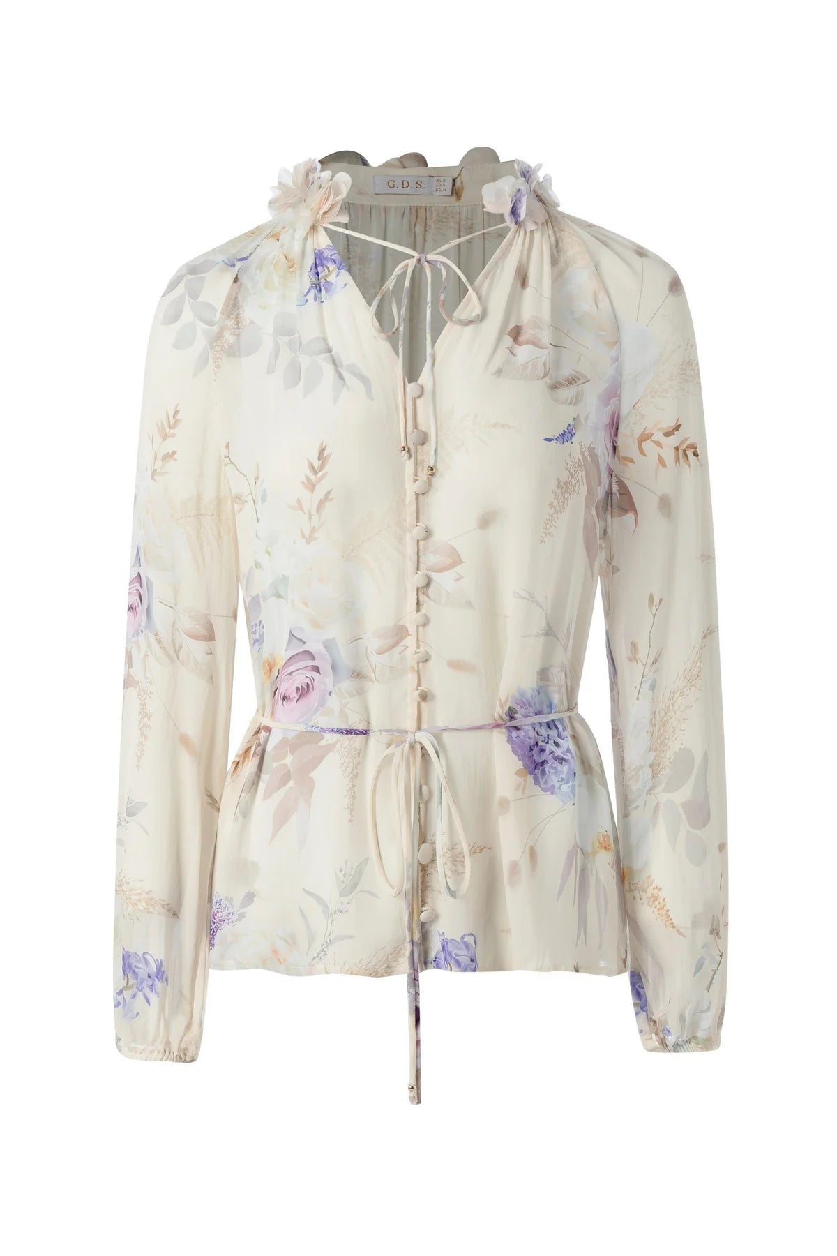 GDS James Printed Blouse
