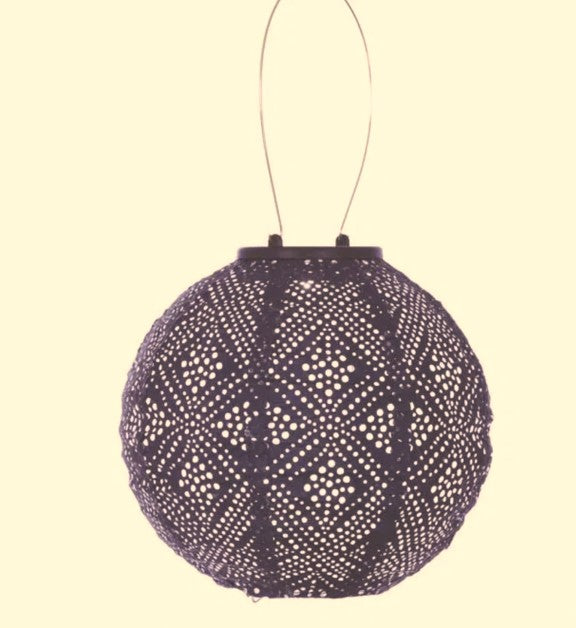 Lantern Round 20cm Future Dusk