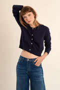Molly Bracken Knitted cardigan - Navy Blue