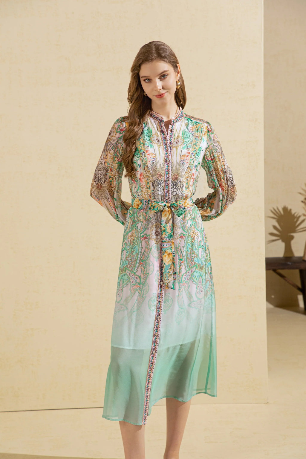 Cara Printed Dress 08