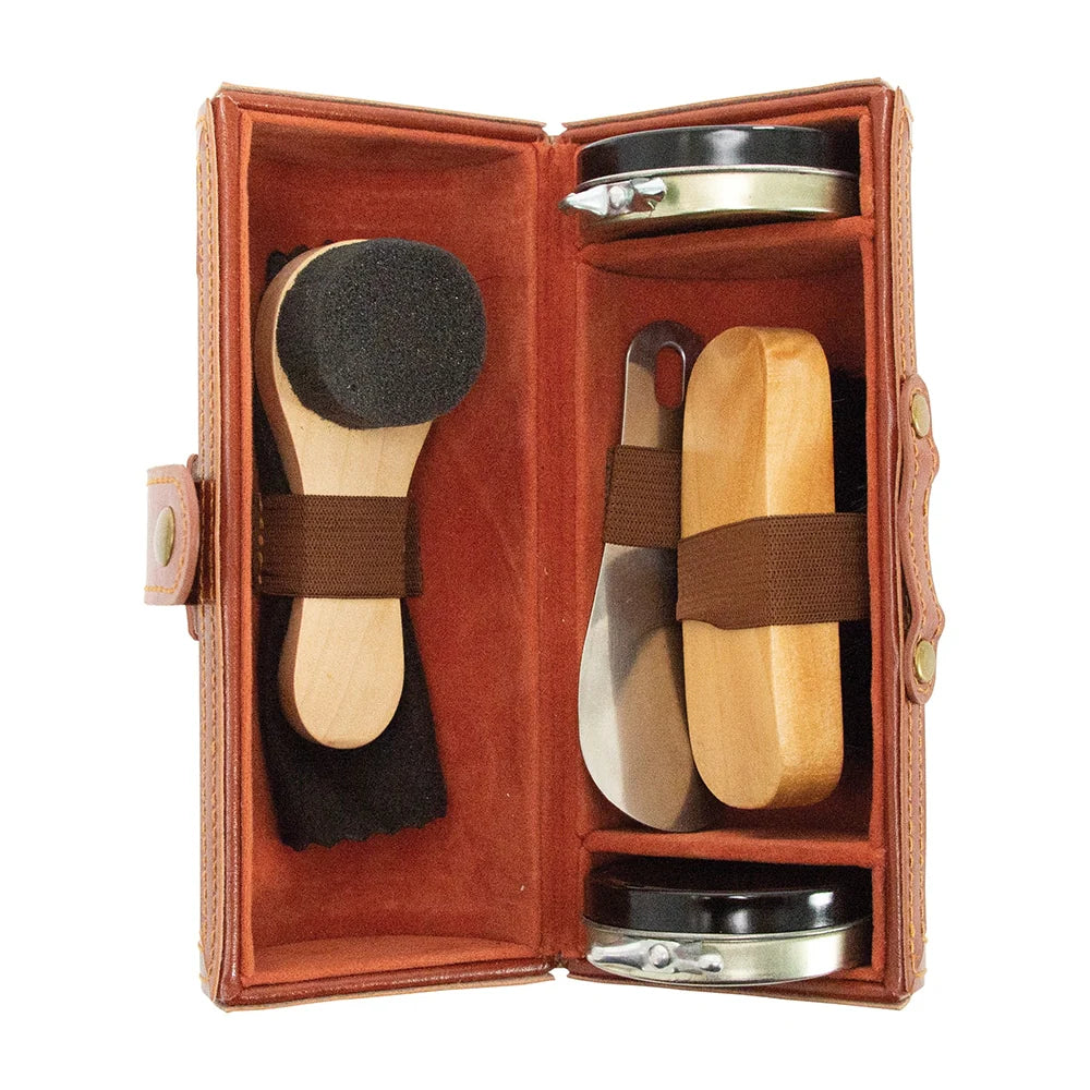 Gentlmans Shoe Shine Kit (6 pcs)