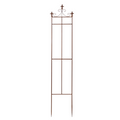 Cast Iron Plant Support - 2D Bird - 32x165cm