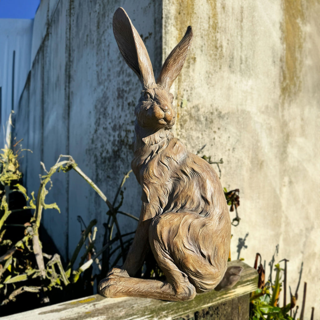 Walnut  Country Hare Standing earth