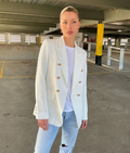 Cream Blazer - Large