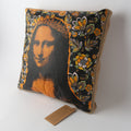 Art cushion Burlap Mona Lisa