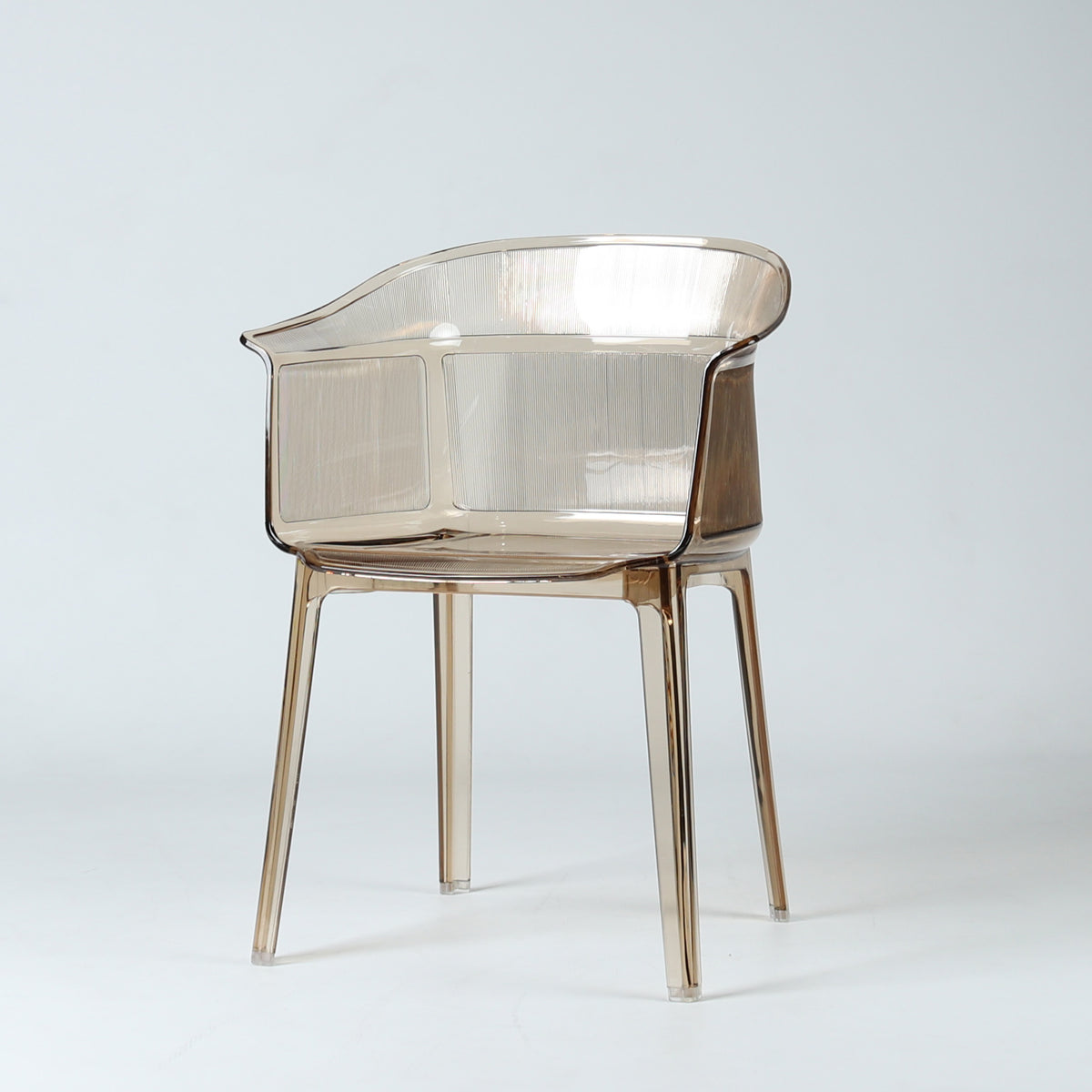 Mars Transparent Chair Amber