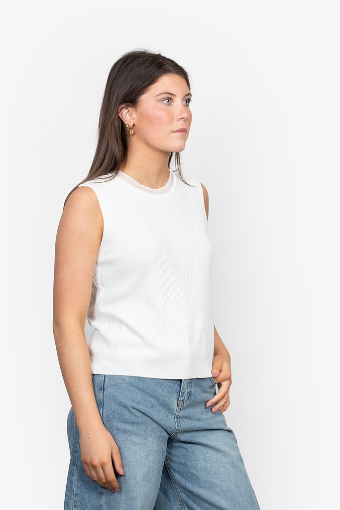 Muse Top - White - One Size