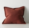 Figlio Feather filled cushion - Paprika