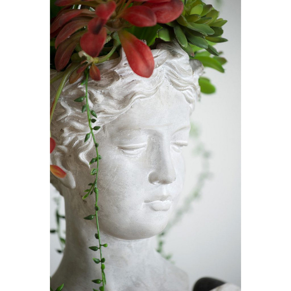 Visage cement vase - large