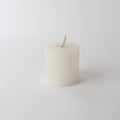 LED Battery pillar candle 7.5x7.5 remote White