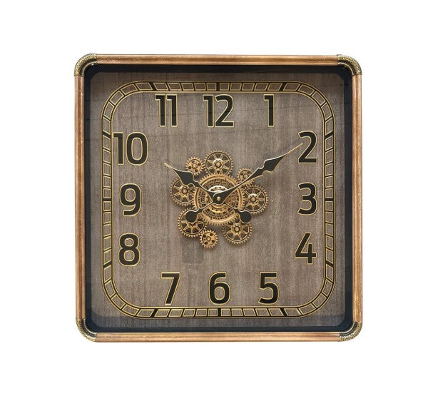 Square Gear Clock