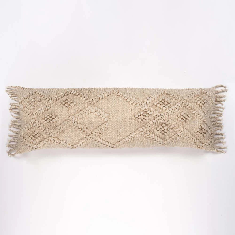 Fitzroy  bolster cushion natural 36x107