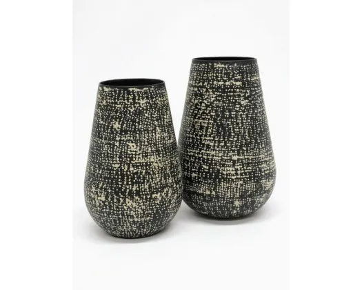 Trixie Metal vase Black