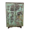 Vintage Iron Cabinet - Sky Blue