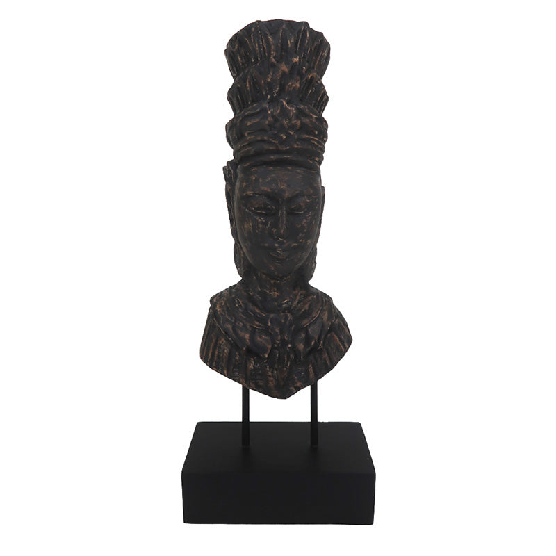 Carved Bust - Black