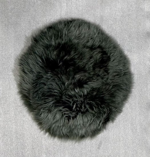 Kaikoura Long Wool Seat Pad - Thyme