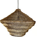 Mesh Tiered Pendant 61cm antique brass