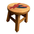 Wooden Kids Stool - Spiderman