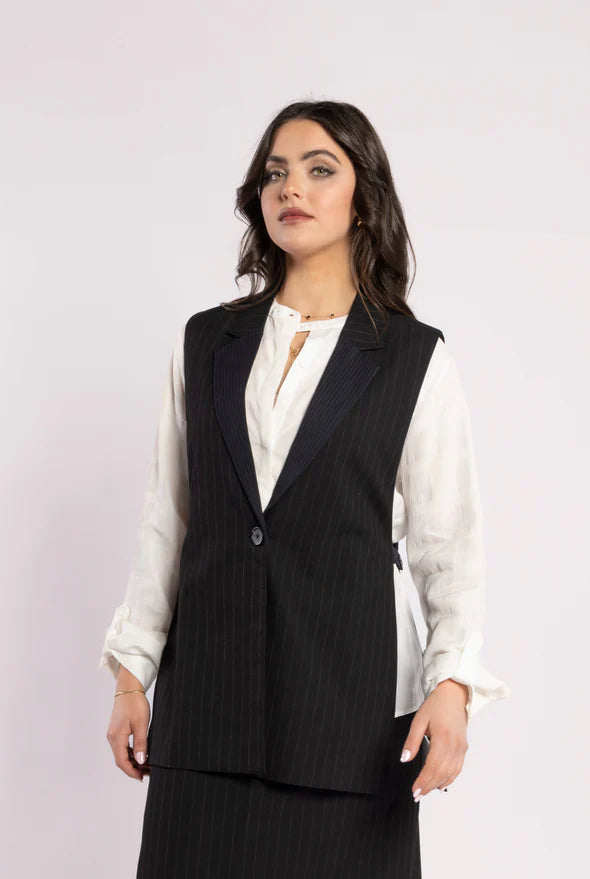 Drama Au Lait Waistcoat