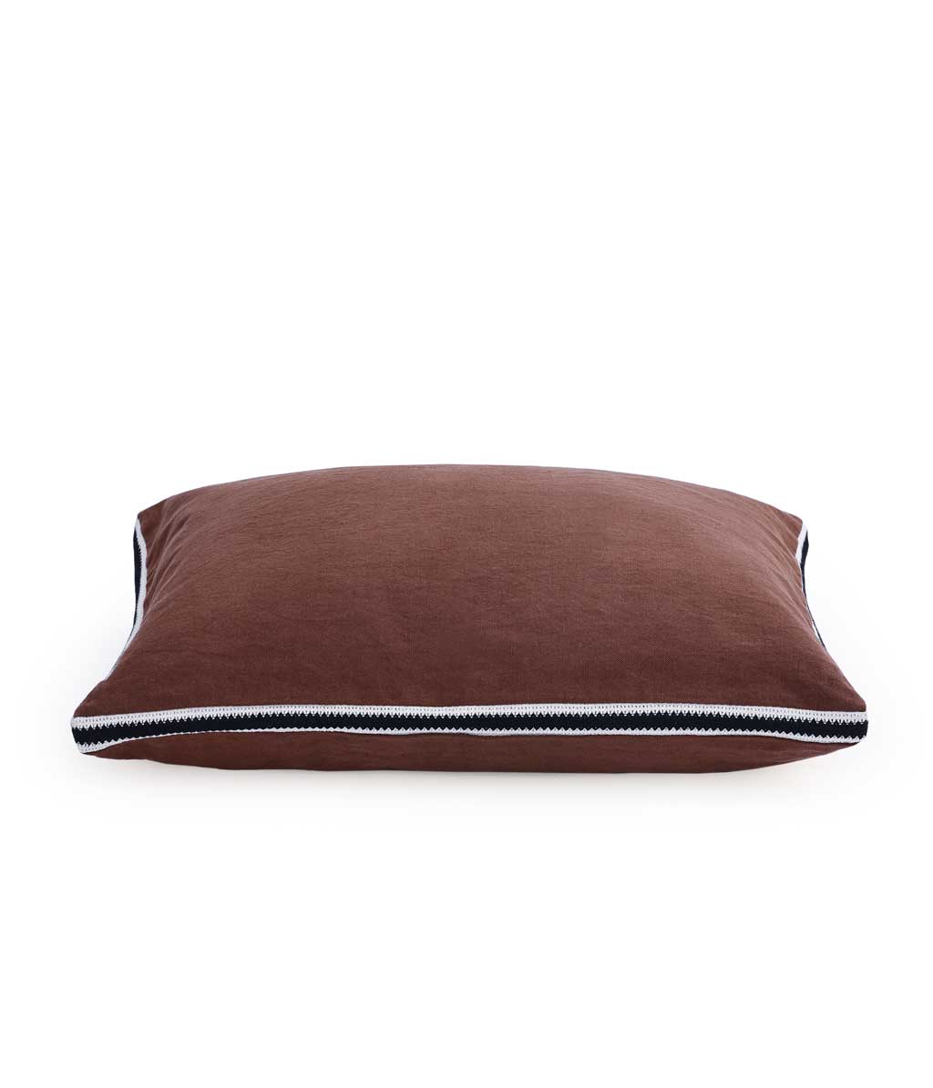 Linea cushion carob 60x40 100% linen