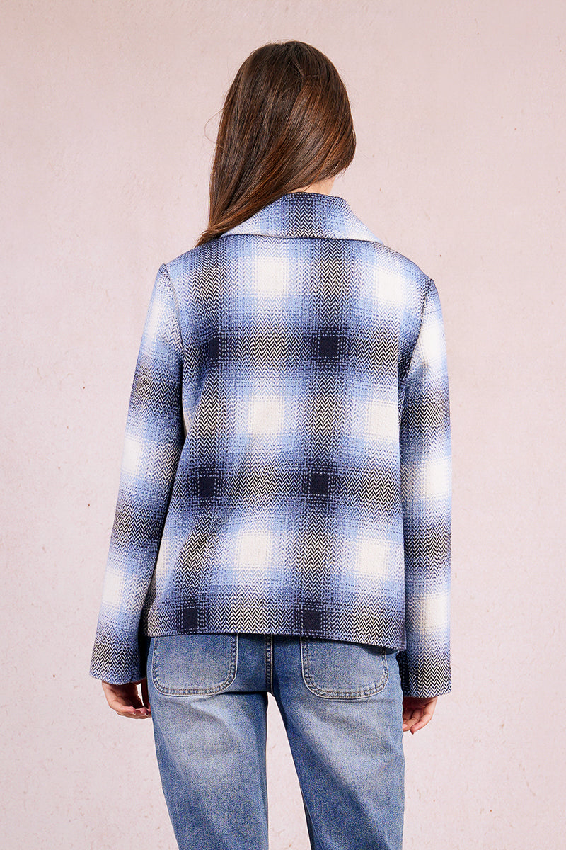 Molly Bracken Woven Jacket Navy