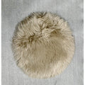 Kaikoura Long Wool Seat Pad - Taupe