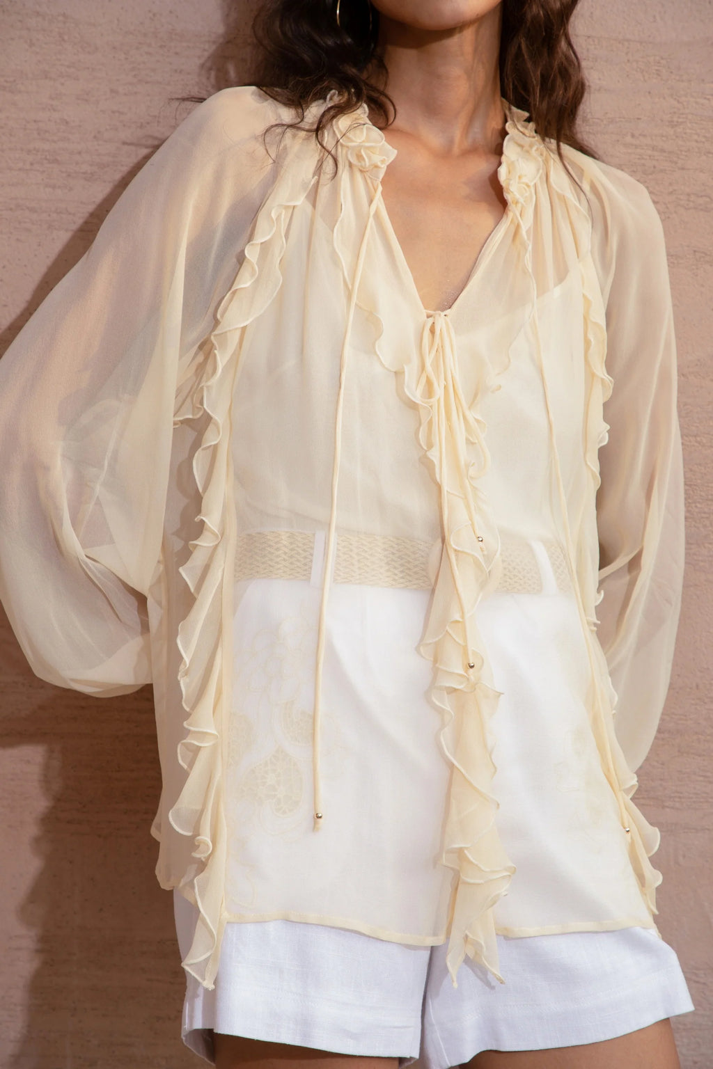 Arabella Blouse Ivory Size 12