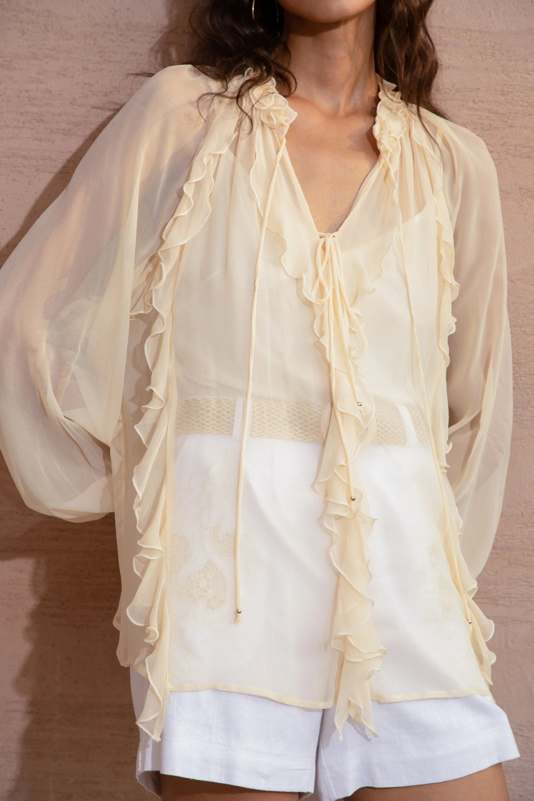 Arabella Blouse Ivory Size 12