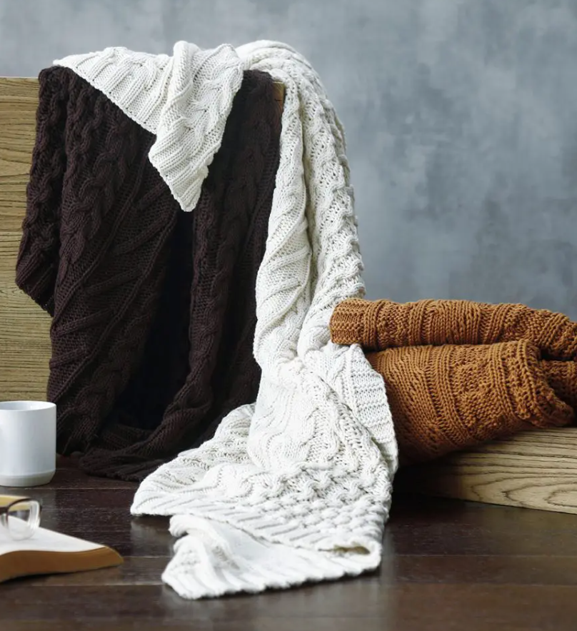 Cable Throw coffee