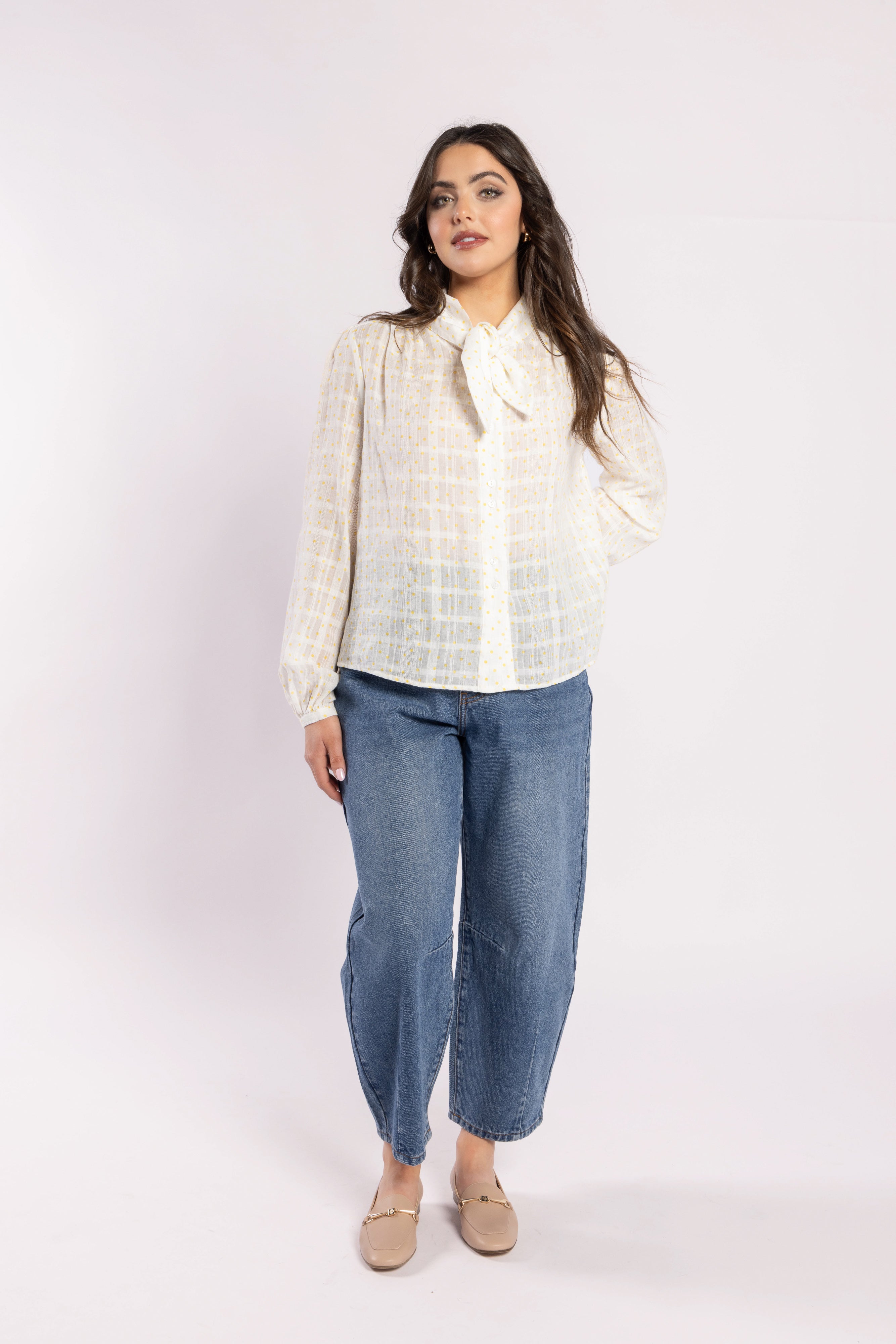 Drama Allegra Blouse - Popcorn Spot